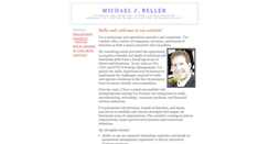 Desktop Screenshot of michaeljbeller.com